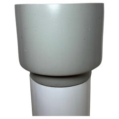 Vintage Mid-Century Ceramic Planter – Styled After Gainey, No Drainage Hole