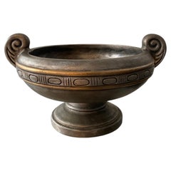 Vintage Mid-Century Ceramic Urn Decorative Vessel & Planter