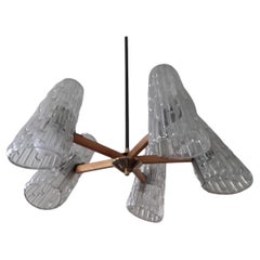 Vintage Mid-Century Chandelier J. T. Kalmar