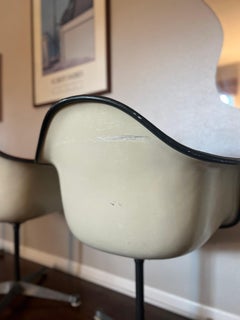 Vintage Midcentury Charles & Ray Eames Fiberglass Shell Chairs by Herman Miller