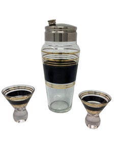 Vintage Mid Century Cocktail Set