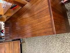 Vintage Mid Century Credenza or Buffet with Caning and Dovetailed Drawers
