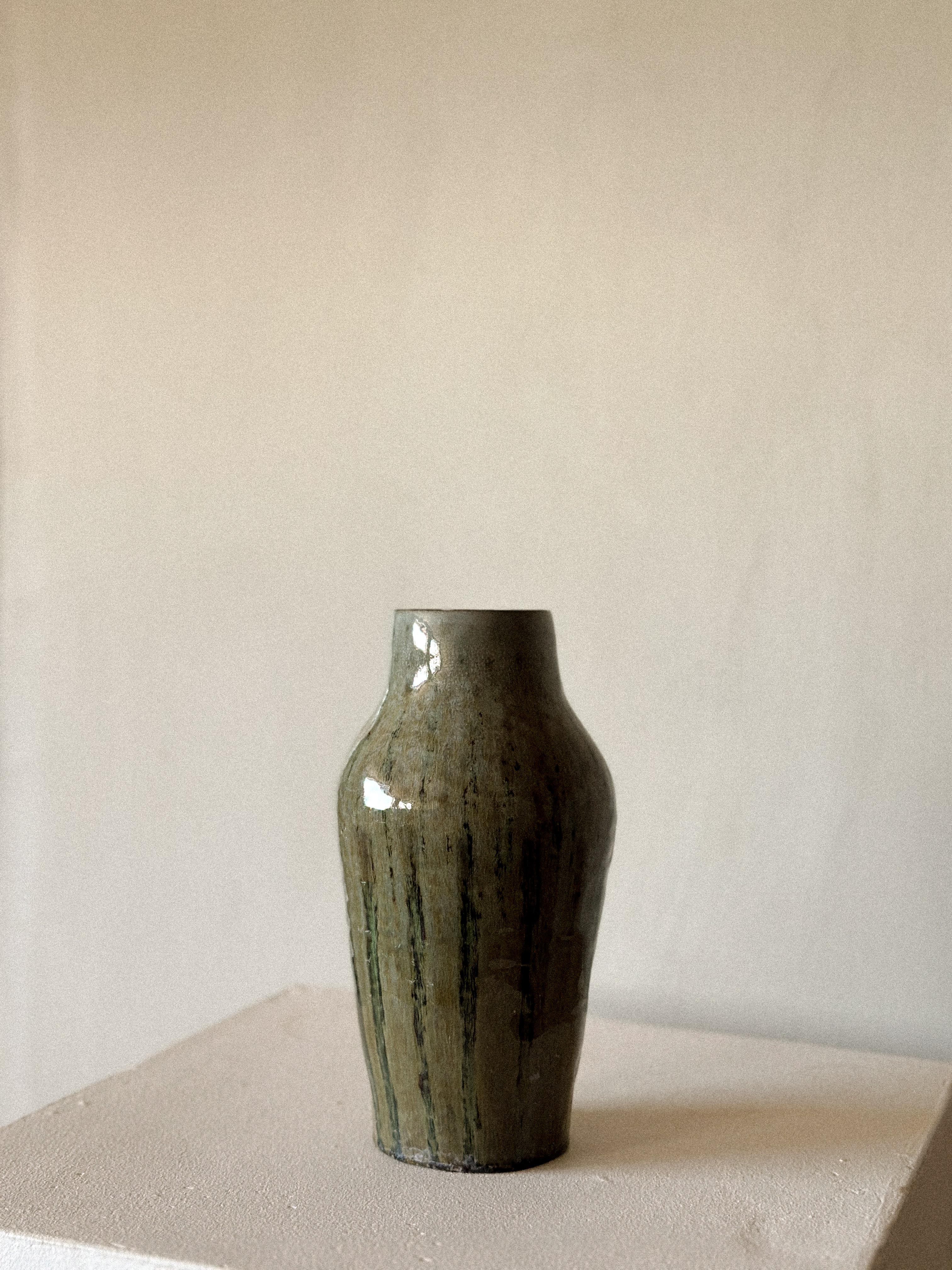 Mid-Century moderno Vaso d'epoca in ceramica danese di metà secolo, Anonimo, 1963 in vendita