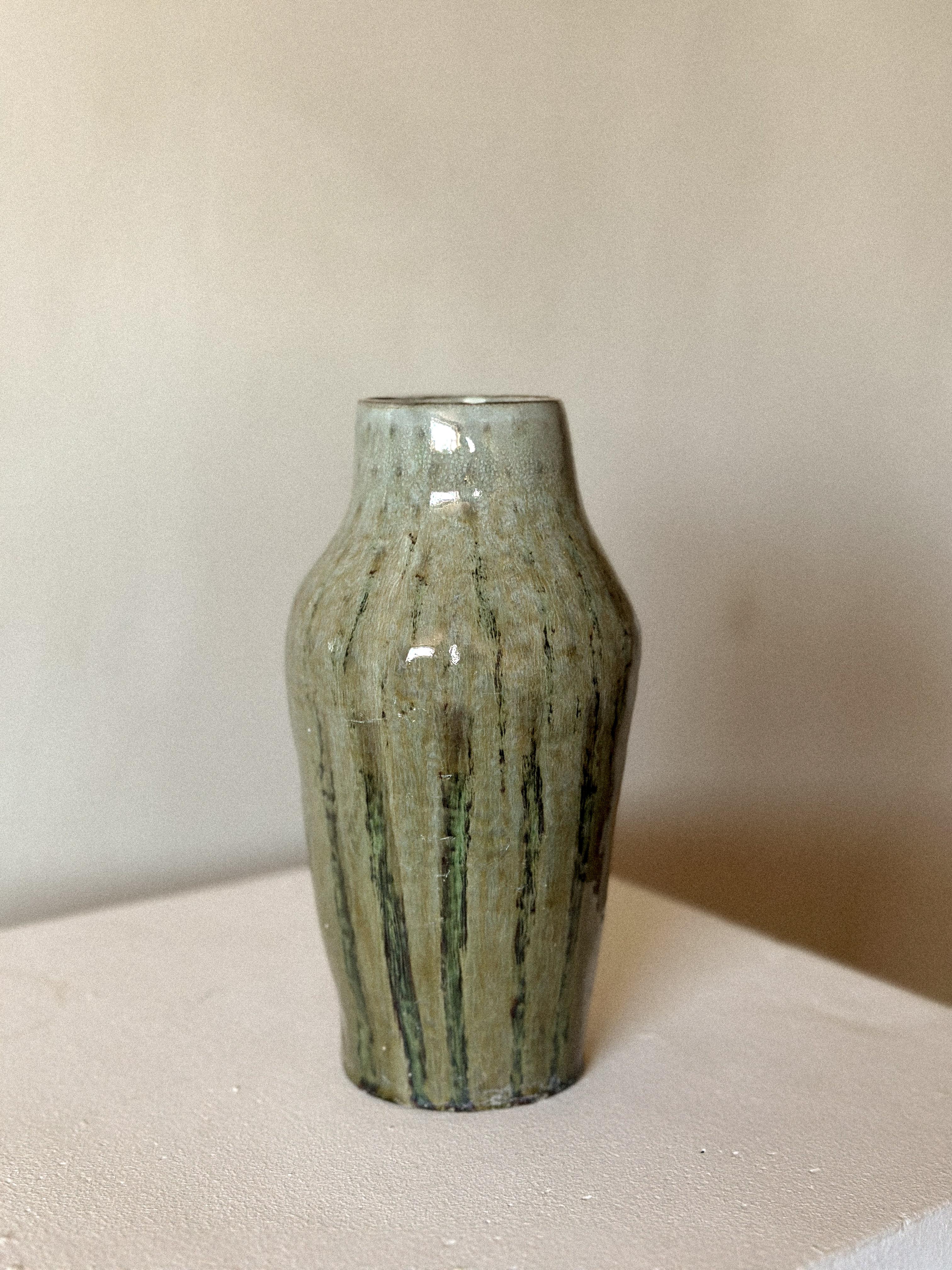 Danese Vaso d'epoca in ceramica danese di metà secolo, Anonimo, 1963 in vendita