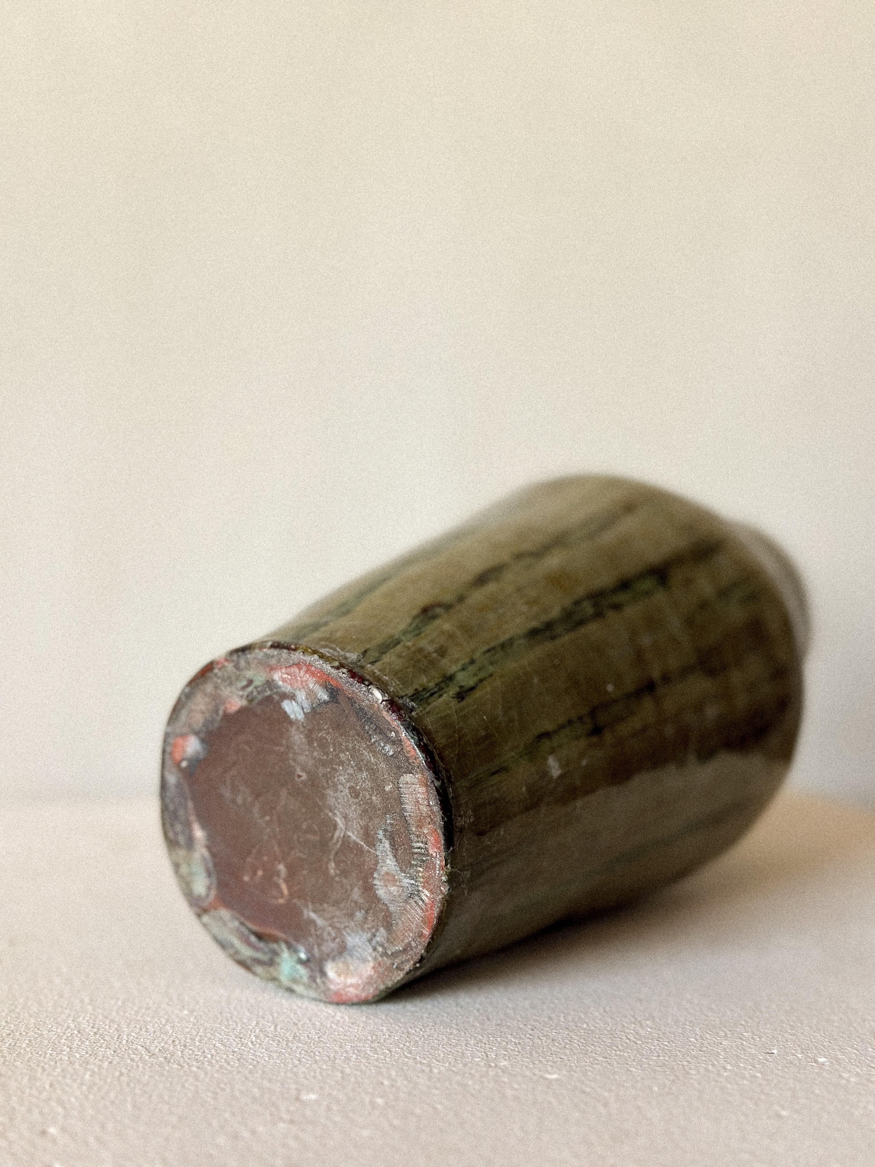 Vaso d'epoca in ceramica danese di metà secolo, Anonimo, 1963 In condizioni buone in vendita a Hønefoss, 30