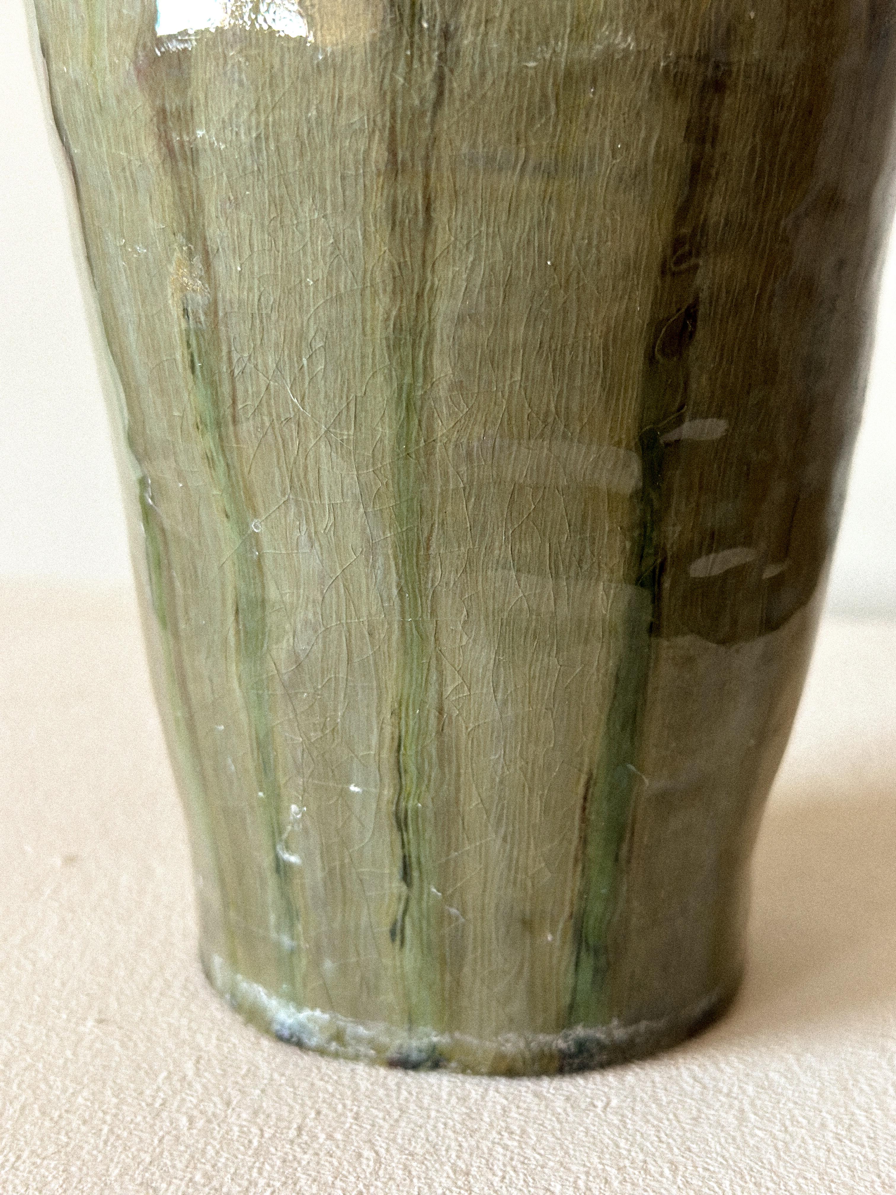 Ceramica Vaso d'epoca in ceramica danese di metà secolo, Anonimo, 1963 in vendita