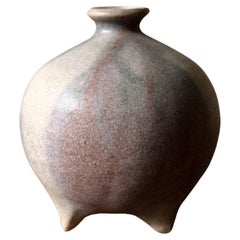 Vaso d'epoca in ceramica danese di metà secolo, Anonimo, anni '70 ca.