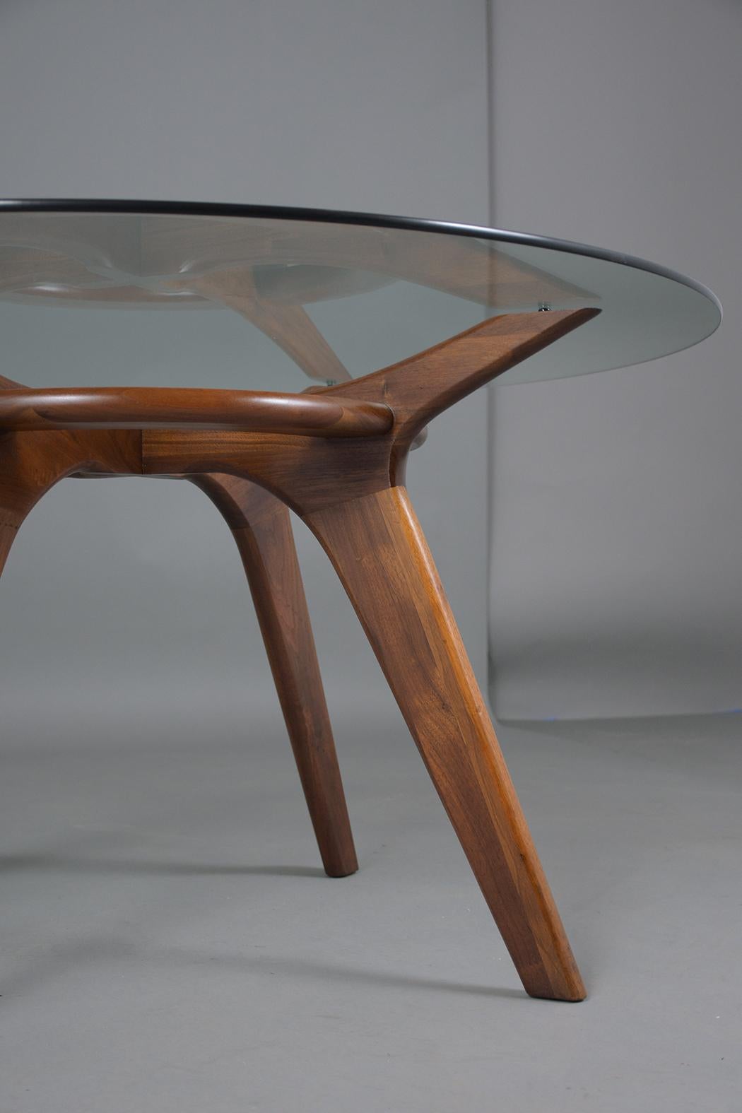 Hand-Crafted Vintage Mid-Century Danish Round Dining Table