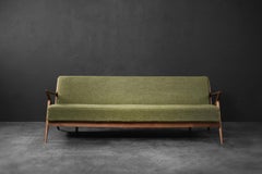 Divano a 3 posti di Poul Jensen per Selig, d'epoca della modernità danese di metà secolo