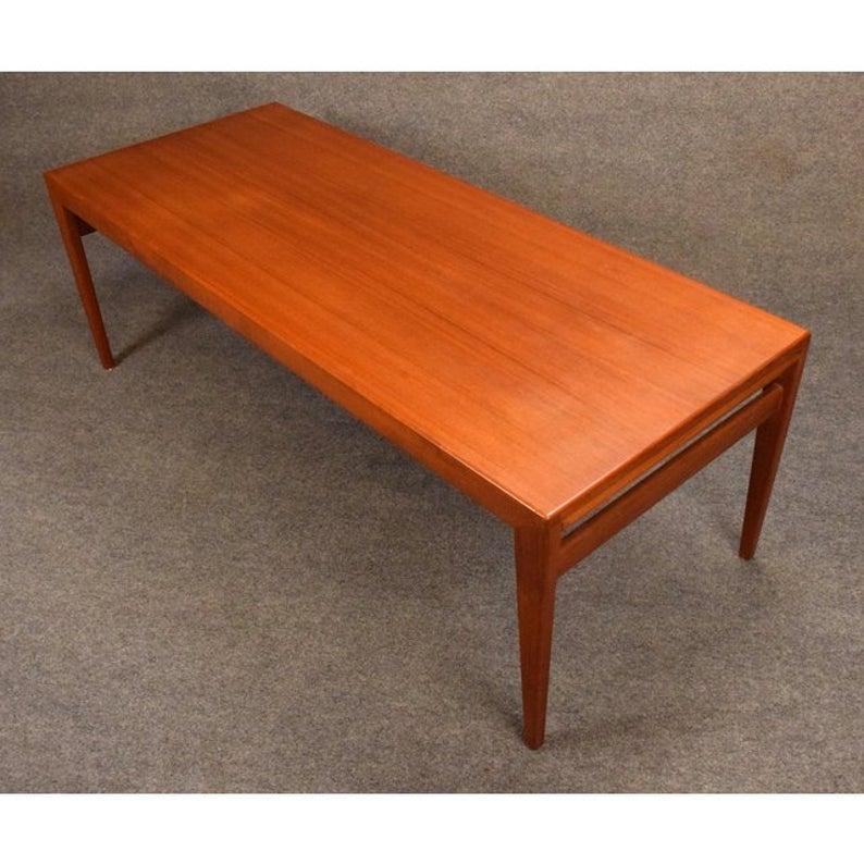 vintage mid century coffee table