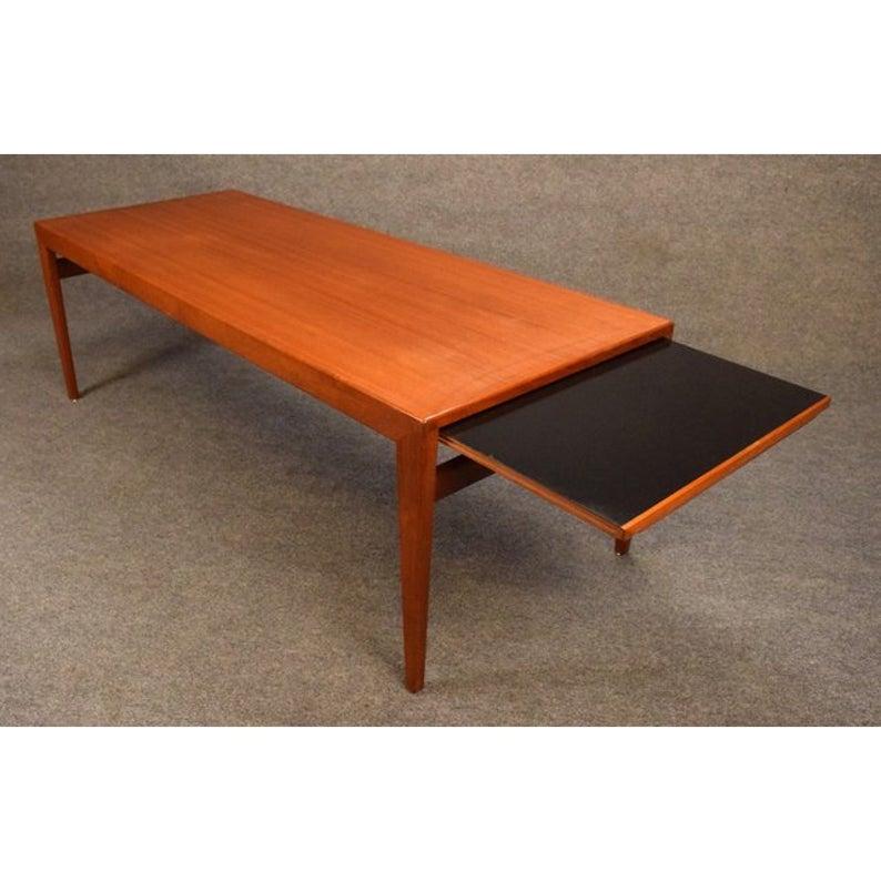 Scandinavian Modern Vintage Midcentury Danish Modern Johannes Andersen Teak Coffee Table  