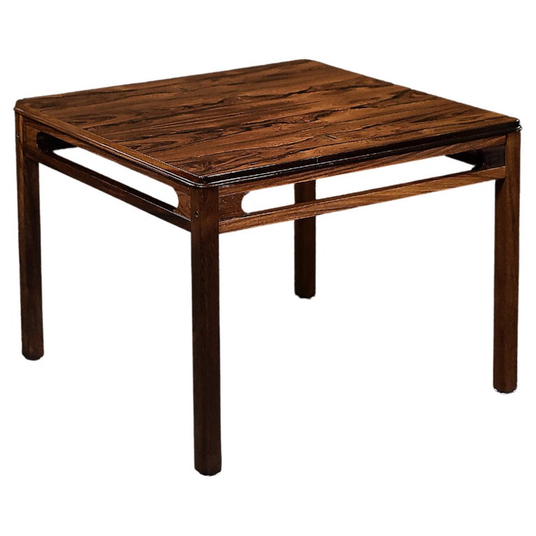 Vintage MidCentury Modern Low Rosewood Coffee Table by Rasmus Solberg