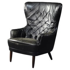 Sillas Wingback Modernas de Mitad de Siglo