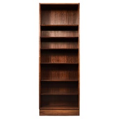 Vintage Mid-Century Danish Modern Rosewood Bookcase Cabinet by Poul Hundevad