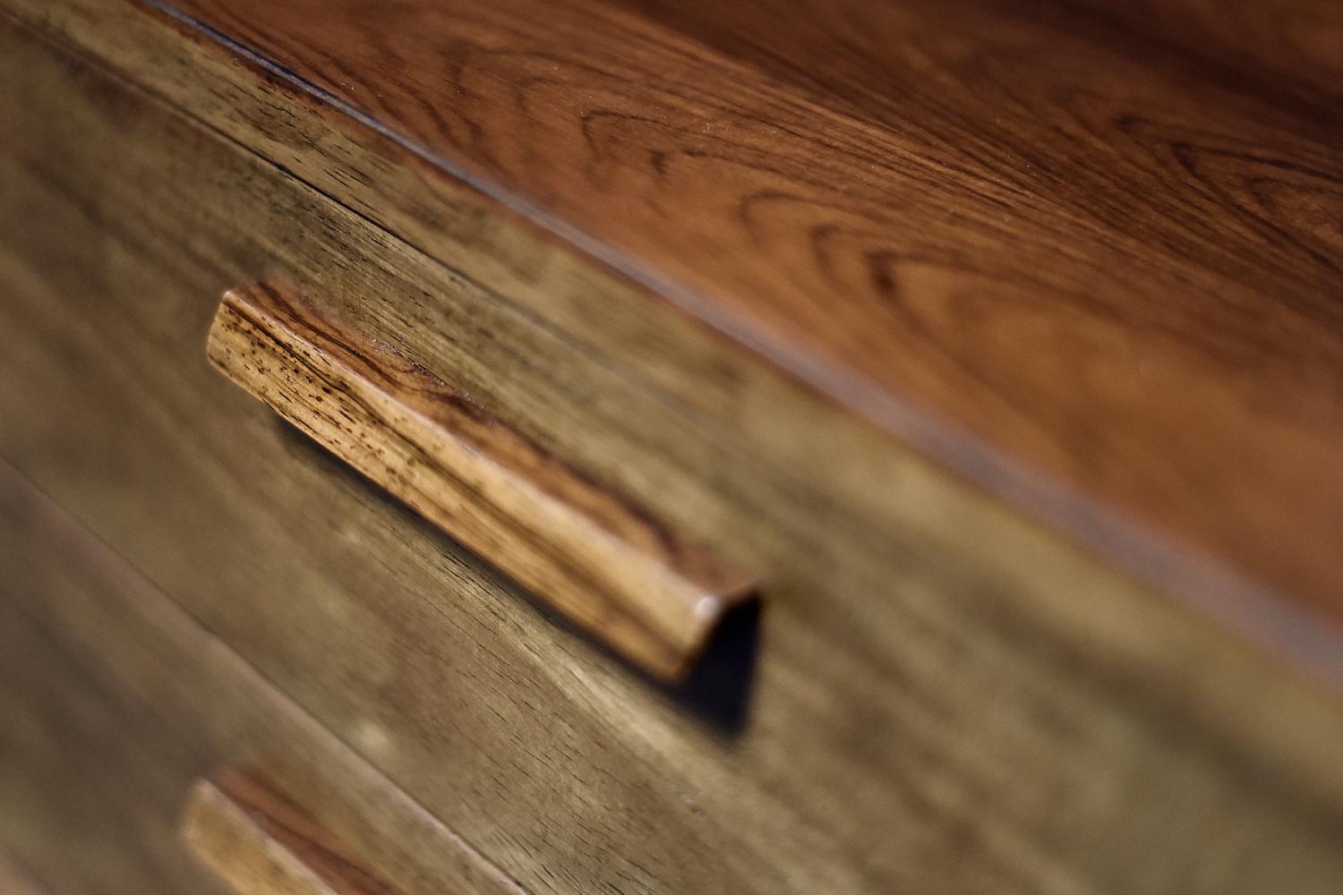 Cassettiera d'epoca in legno di palissandro di Kai Kristiansen, metà del secolo scorso. in vendita 7
