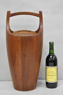 Vintage Mid Century Danish Modern Staved Teak Jens Quistgaard Ice Bucket Dansk