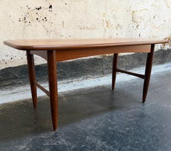 Vintage Mid-Century Danish Modern Teak Coffee or Cocktail Table