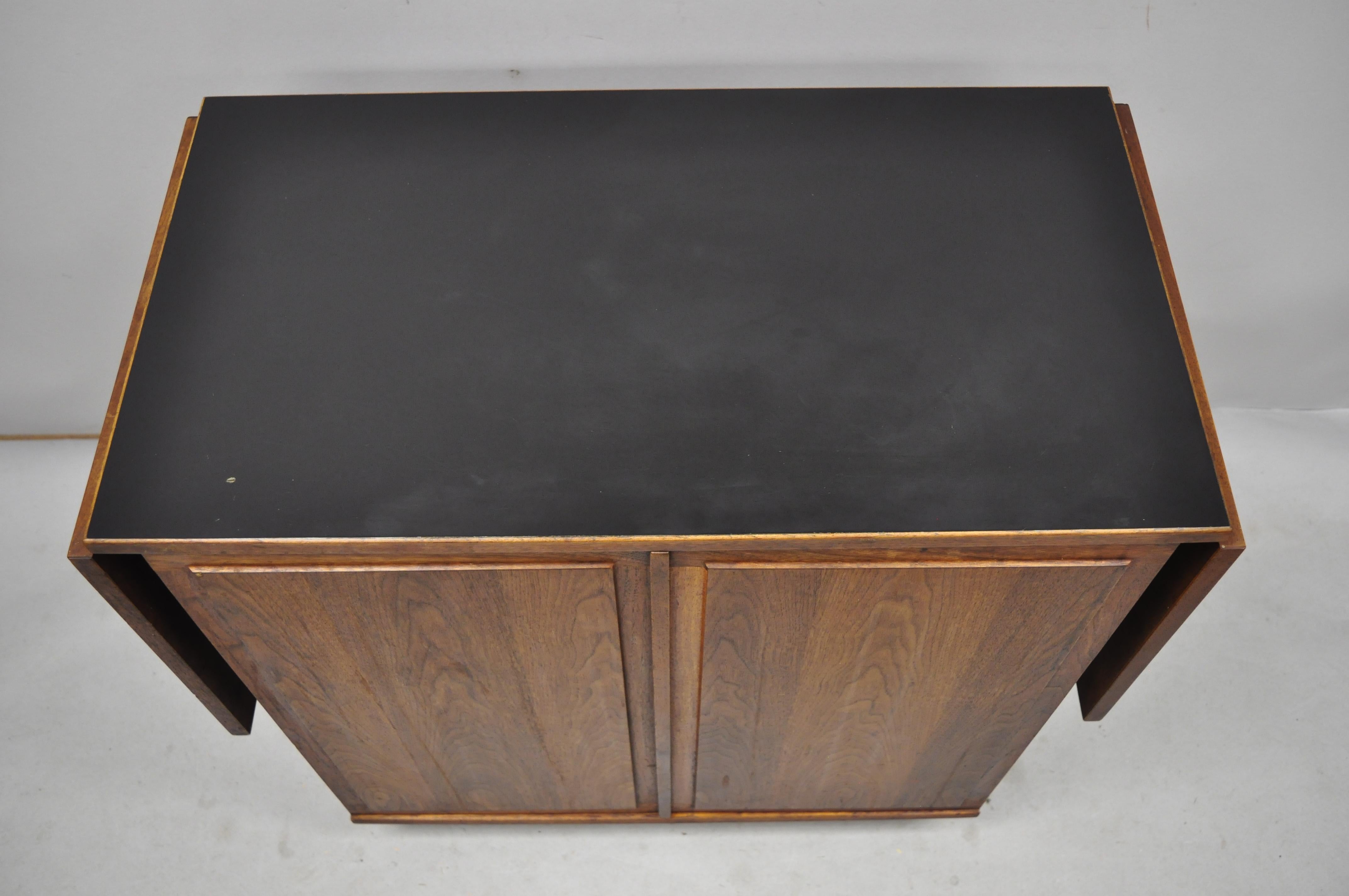 drop leaf bar cabinet