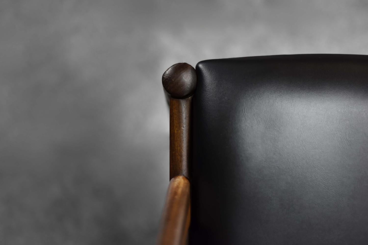Vintage Mid-Century Danish Modern Teak Office Chair Model 31 von Kai Kristiansen im Zustand „Gut“ im Angebot in Warszawa, Mazowieckie