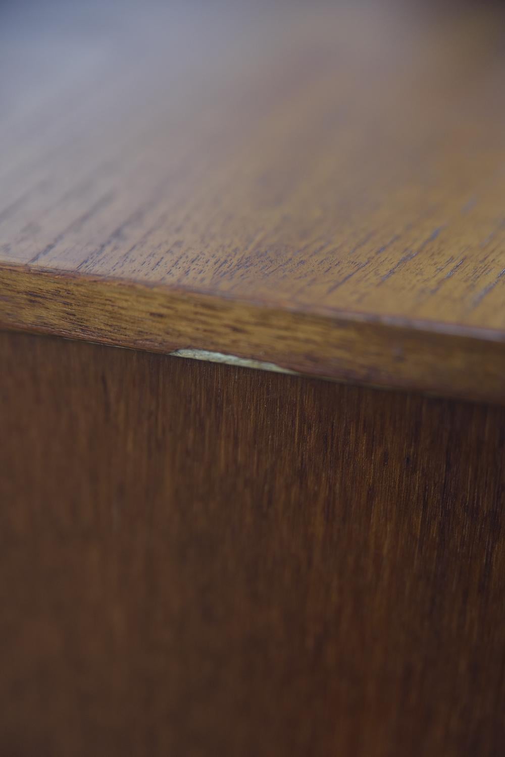 Vintage Midcentury Danish Modern Teak Wood Desk from Avalon, 1960s For Sale 13