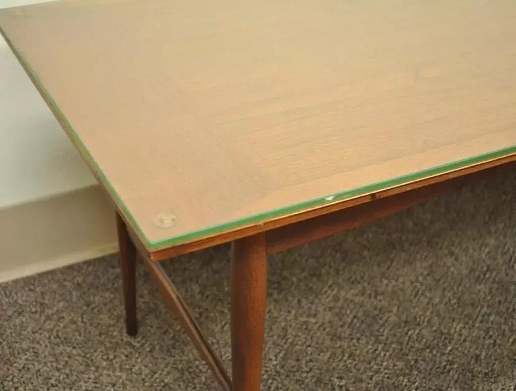 Unknown Vintage Mid Century Danish Modern Walnut 60