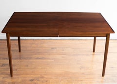 Vintage Mid Century Danish Rosewood Surfboard Dining Table