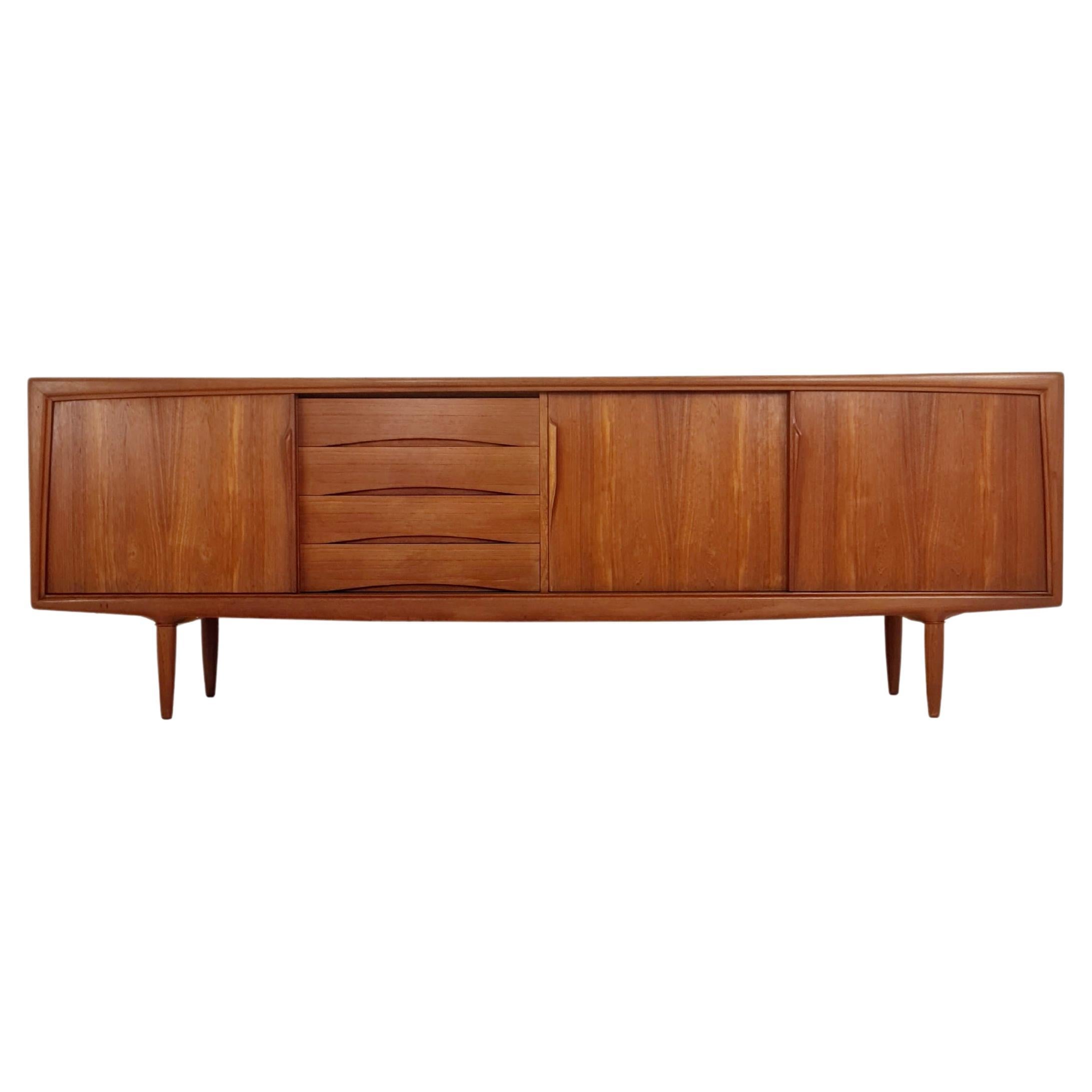 Vintage Mid century Danish Sideboard by Axel Christensen for ACO Mobler, Denmark For Sale