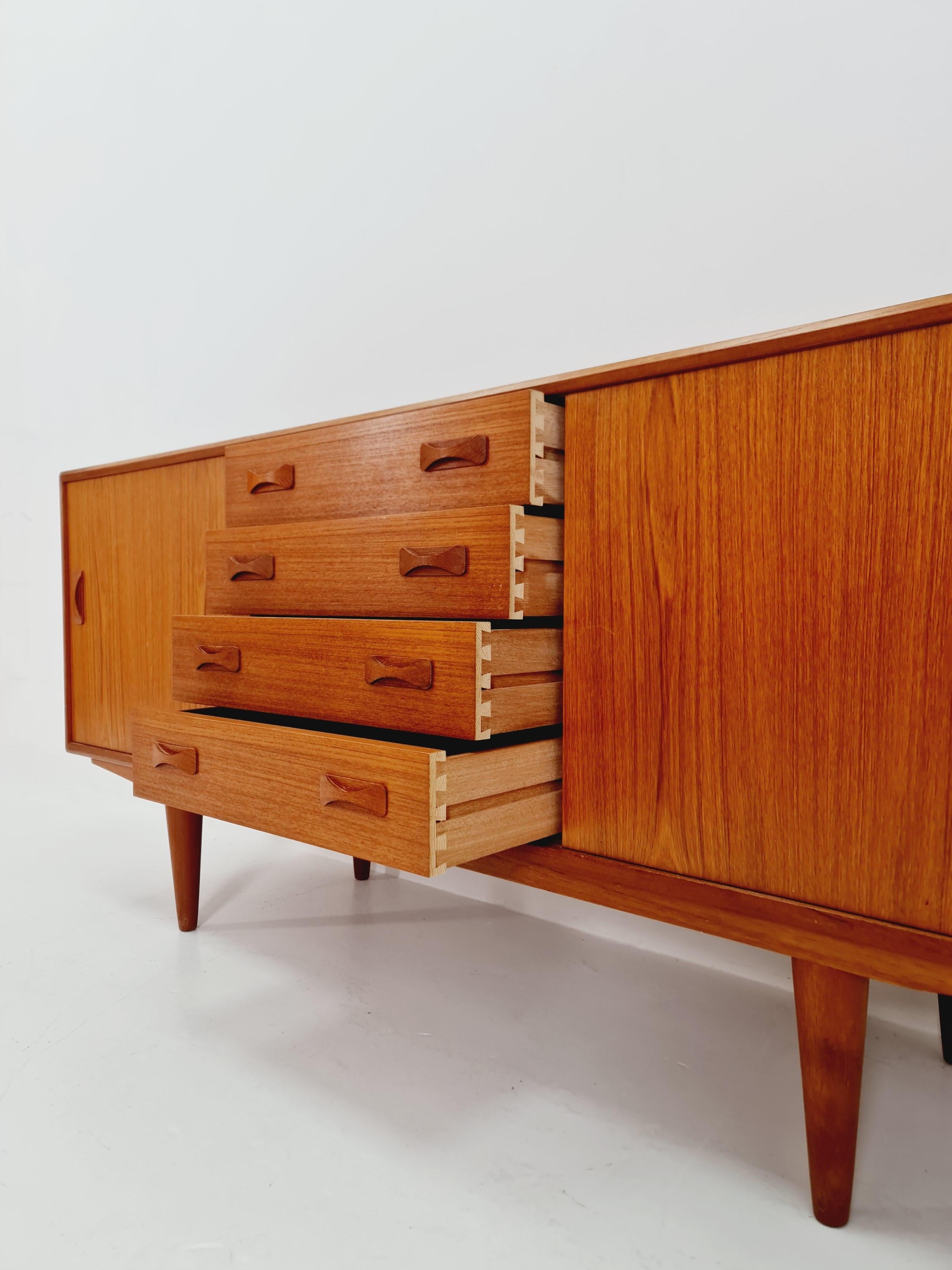 Mid-Century Modern Vintage Mid century Danish Sideboard by Clausen & Son , Denmark, 1960s