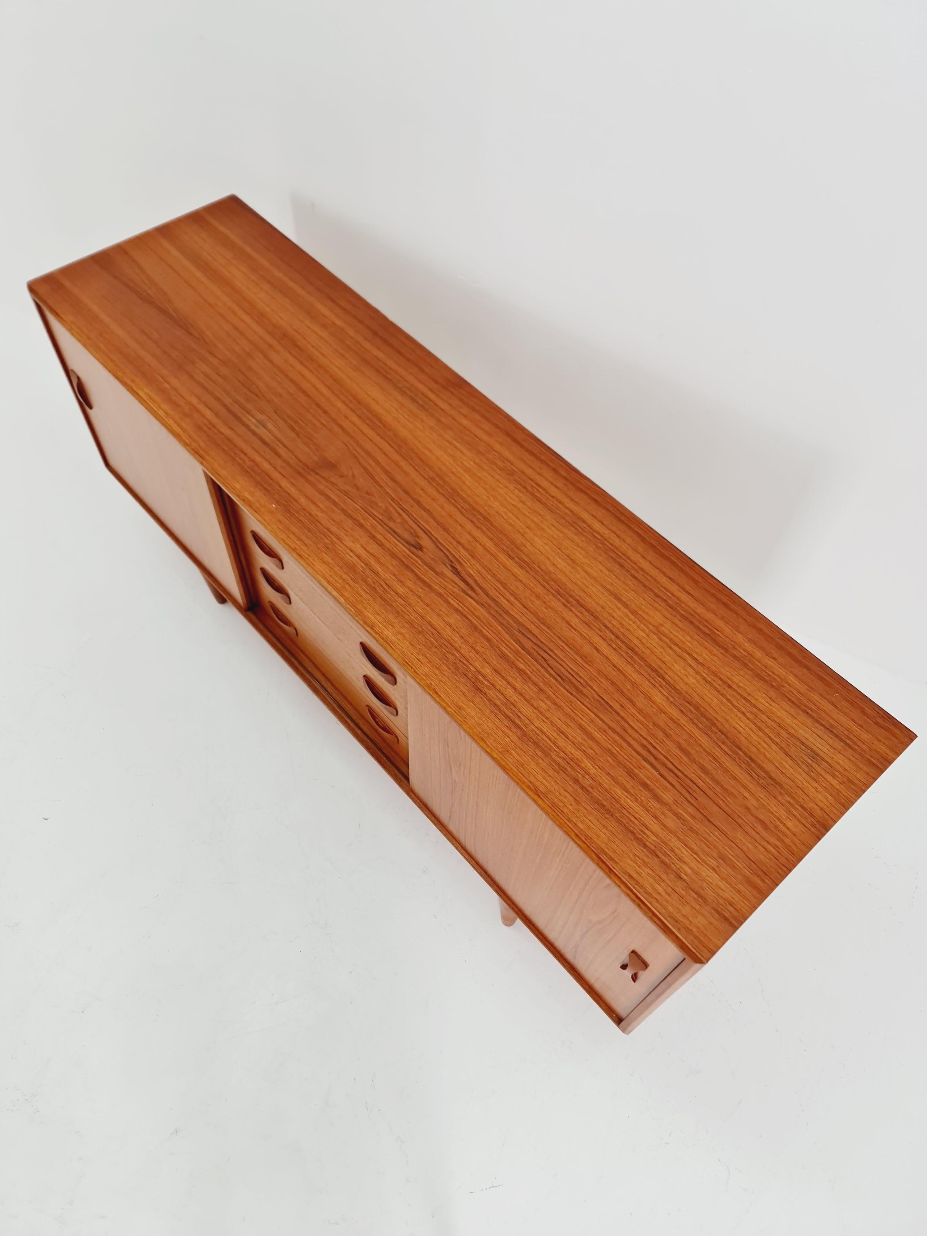 Vintage Mid century Danish Sideboard by Clausen & Son , Denmark, 1960s 1