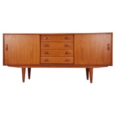 Vintage Mid century Danish Sideboard by Clausen & Son , Denmark, 1960s