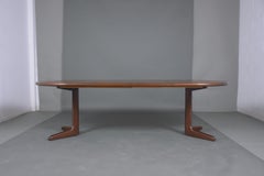 Vintage Mid-Century Danish Teak Dining Table