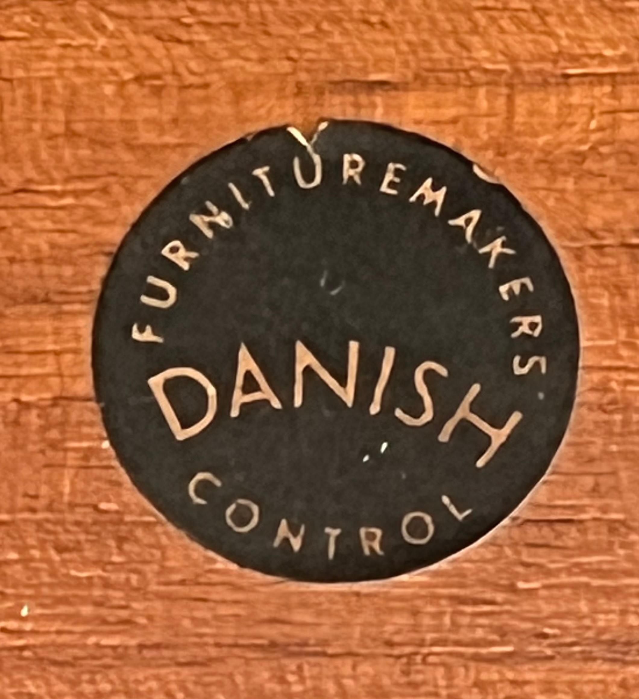 Vintage Mid-Century Danish Teakwood Sofa For Sale 10