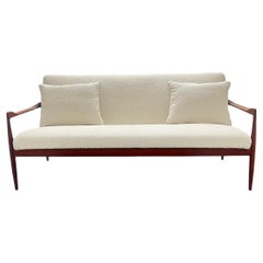 Vintage Mid-Century Danish Teakwood Sofa