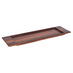 Vintage Midcentury Decorative Tray in Rosewood by Jean Gillon, 1960s
