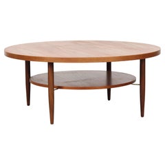 Tavolino rotondo vintage di design Mid-Century degli anni '60
