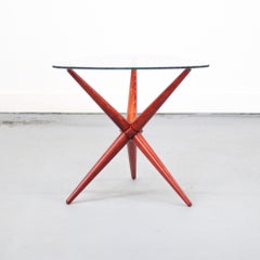Vintage Mid-Century Design Star-shaped Side Table