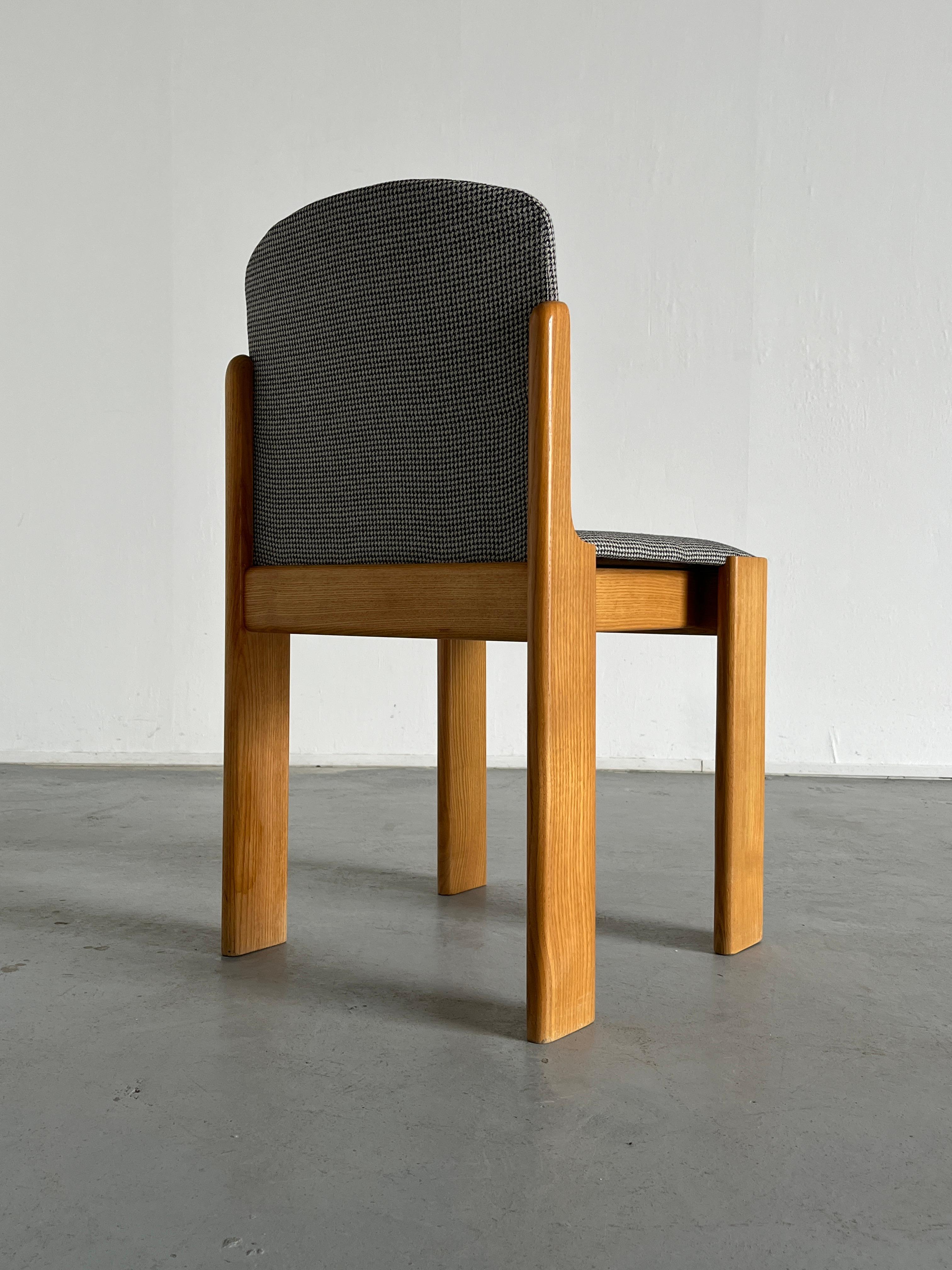 Late 20th Century Vintage Mid-Century Dining Chair in Style of Afra, Tobia Scarpa for Cassina, 70s