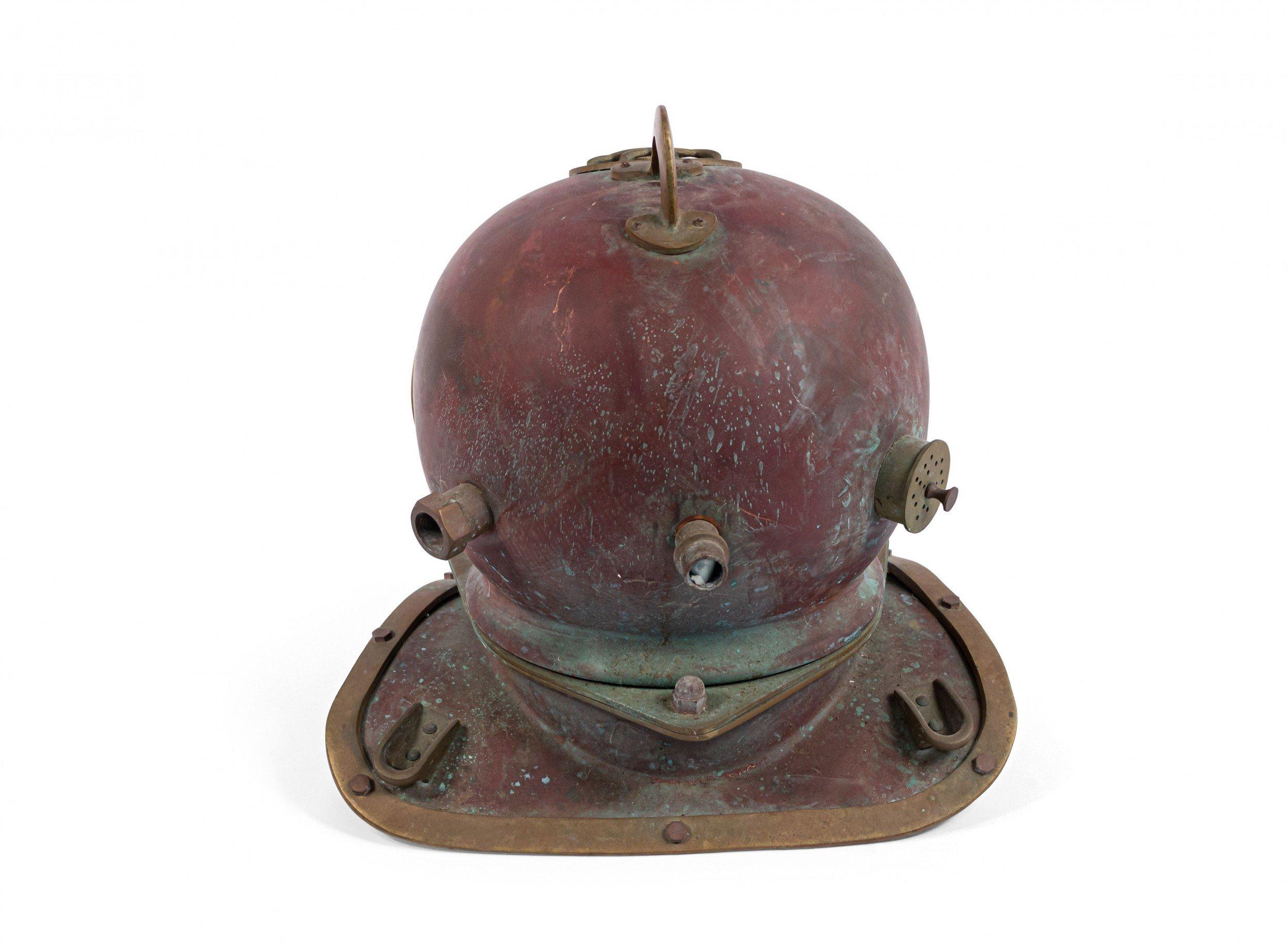 Vintage Mid-Century Diving Helmet 1