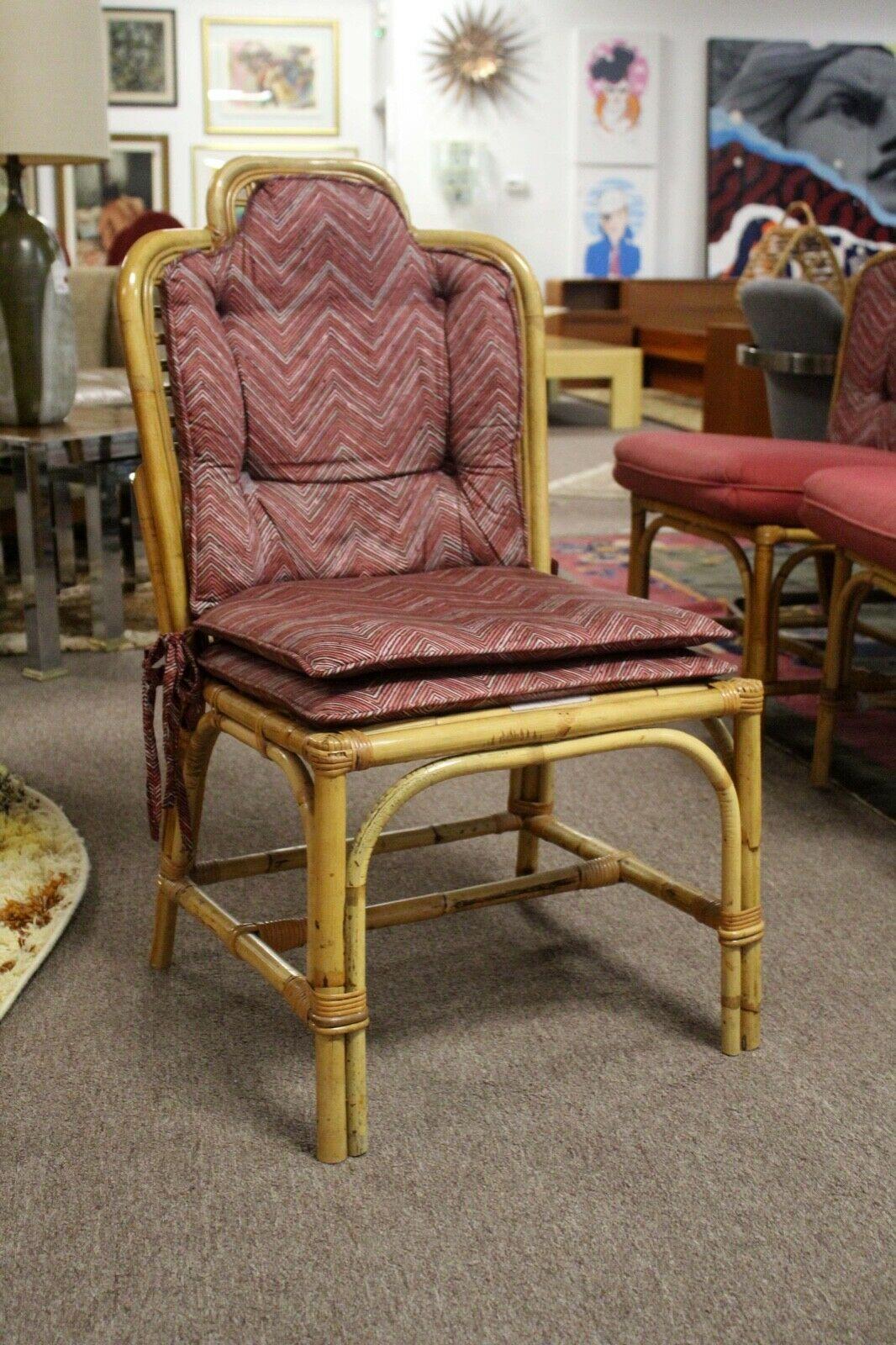 vintage round wicker chair