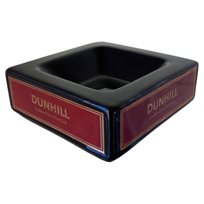 Vintage Midcentury Dunhill Ceramic Ashtray For Sale