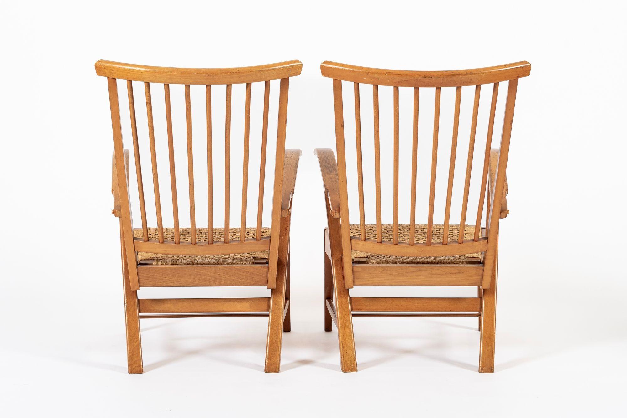 Sillas de salón de madera holandesas vintage de mediados de siglo de Vero Stoel mediados del siglo XX en venta