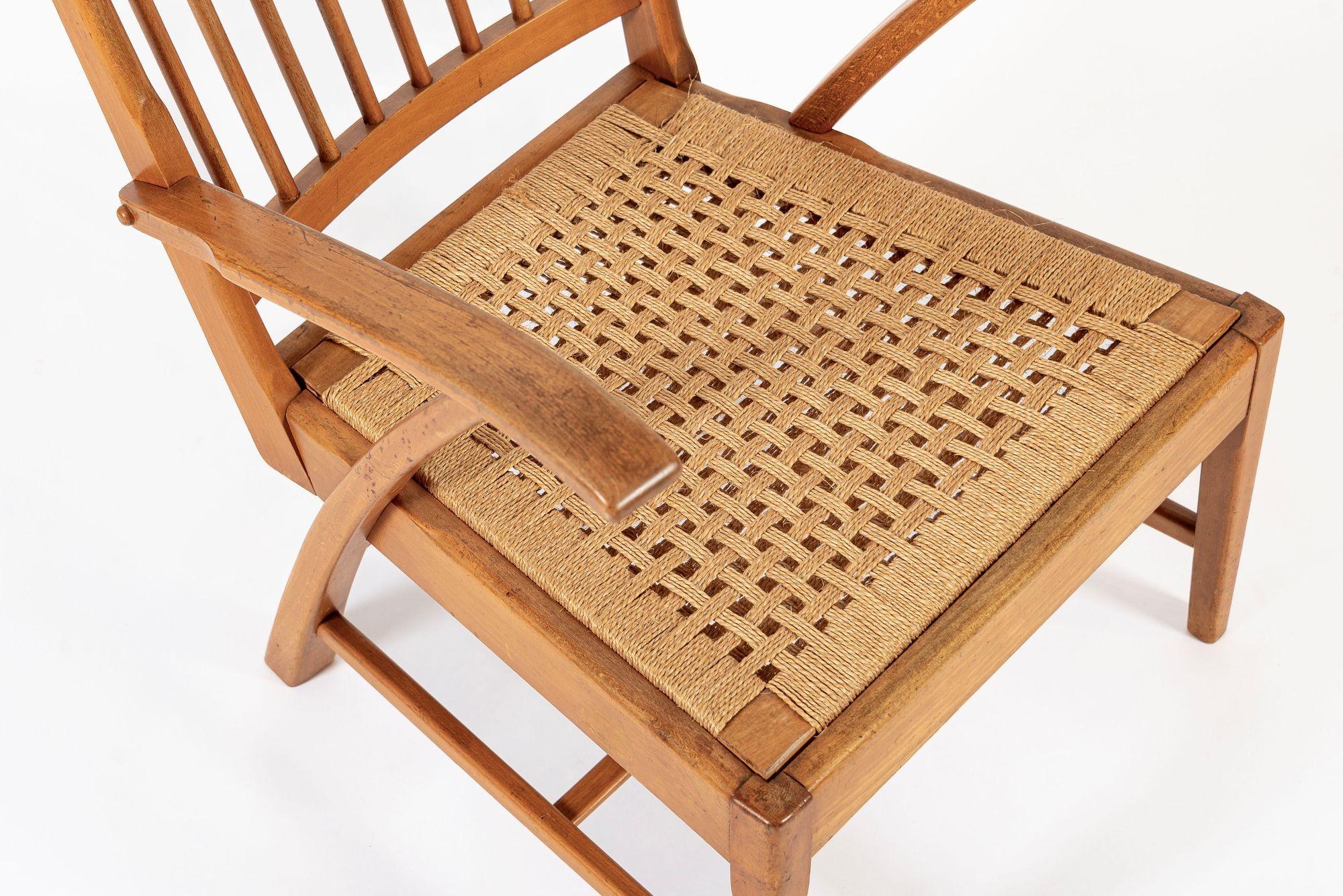 Sillas de salón de madera holandesas vintage de mediados de siglo de Vero Stoel en venta 2