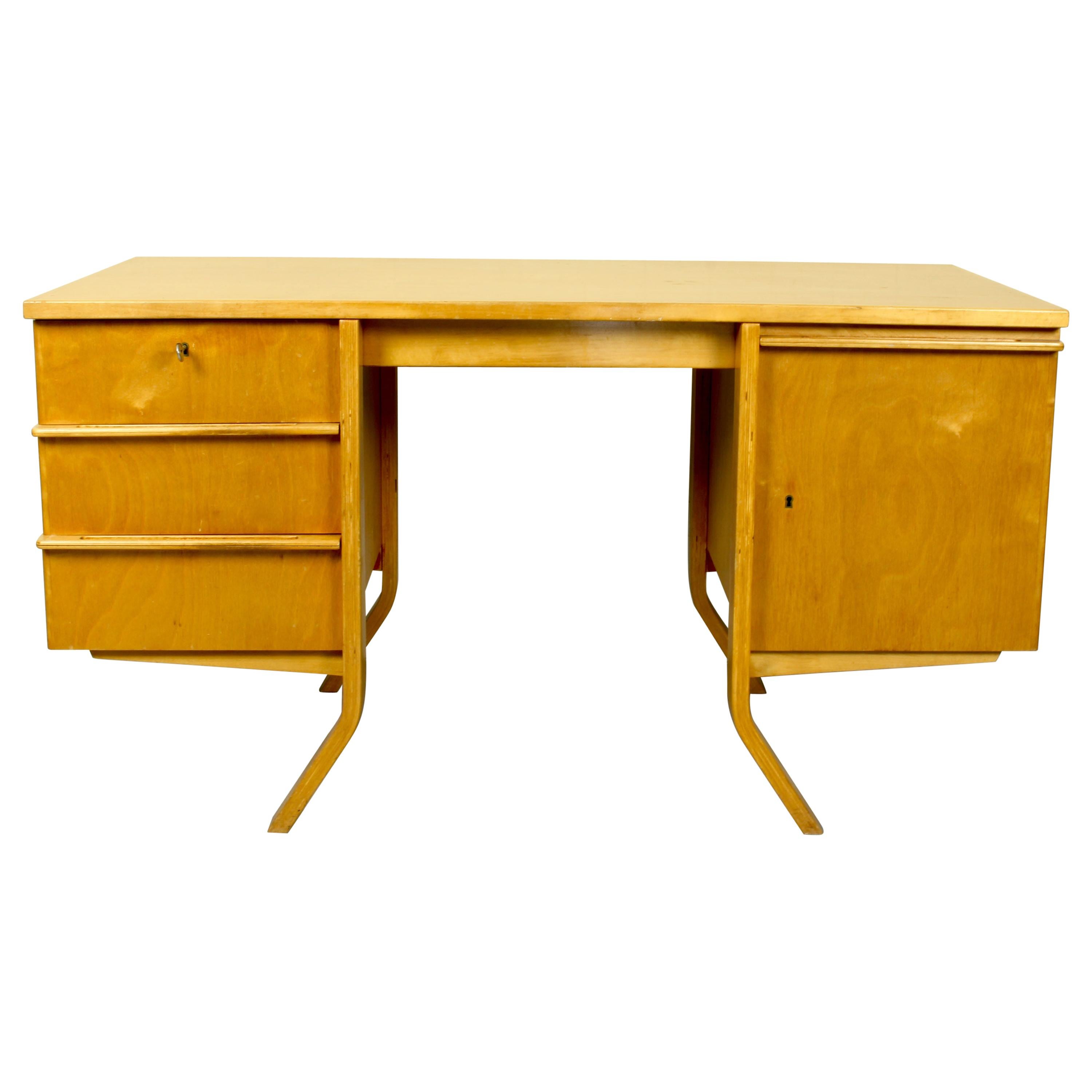 Vintage Midcentury EB04 writing desk by Cees Braakman for Pastoe, 1950s