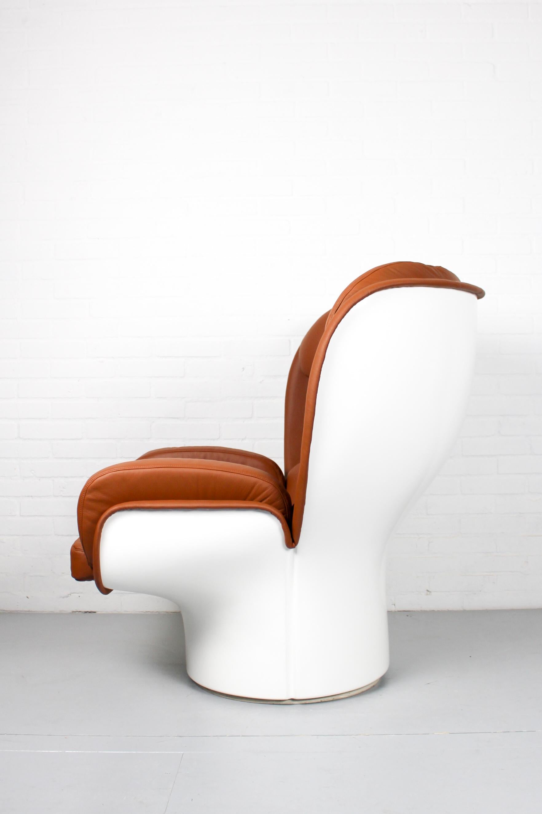 Vintage Mid Century Elda Armchair by Joe Columbo for Comfort, 1960s 2