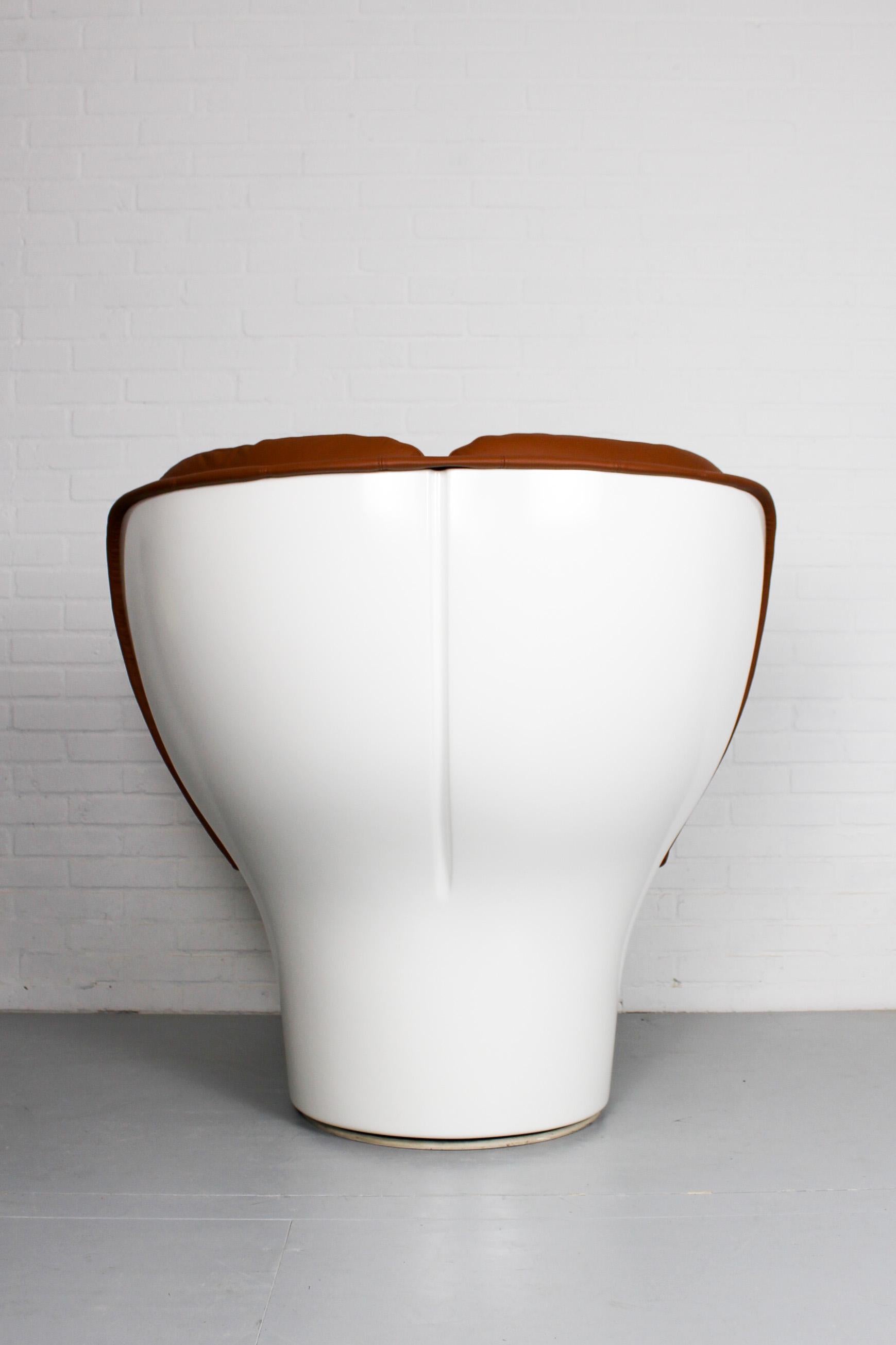 Vintage Mid Century Elda Armchair by Joe Columbo for Comfort, 1960s 1