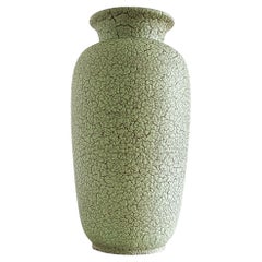 Vintage Mid Century Fat Lava West German Art Pottery Jasba Ceramic Vase, 1950s