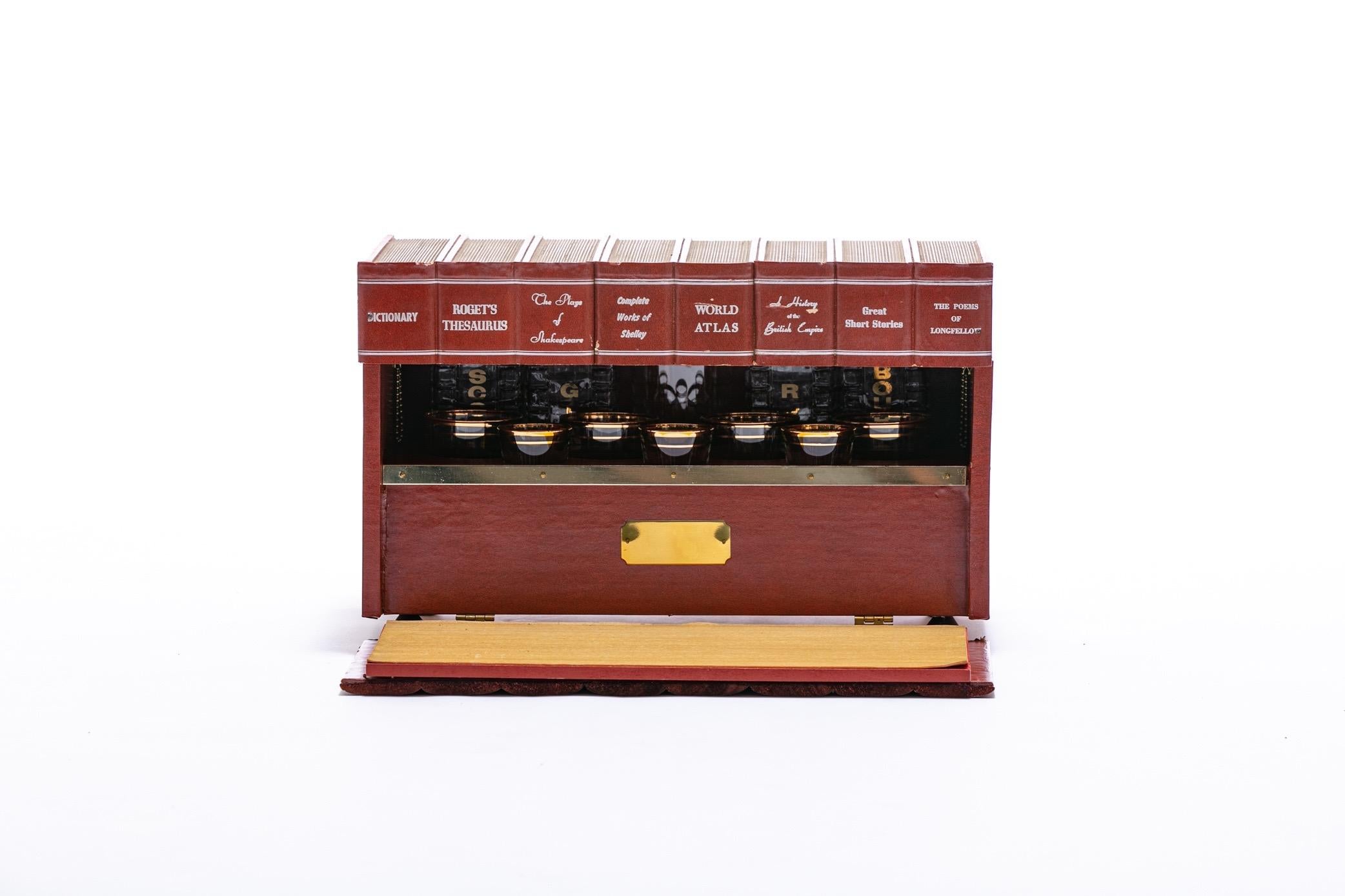 antique mini bar cabinet