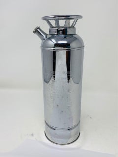 Vintage Mid Century Fire Extinguisher Cocktail Shaker from Japan