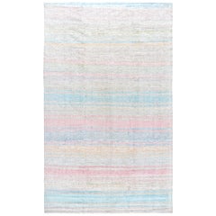 Vintage Midcentury Flat-Weave Rug