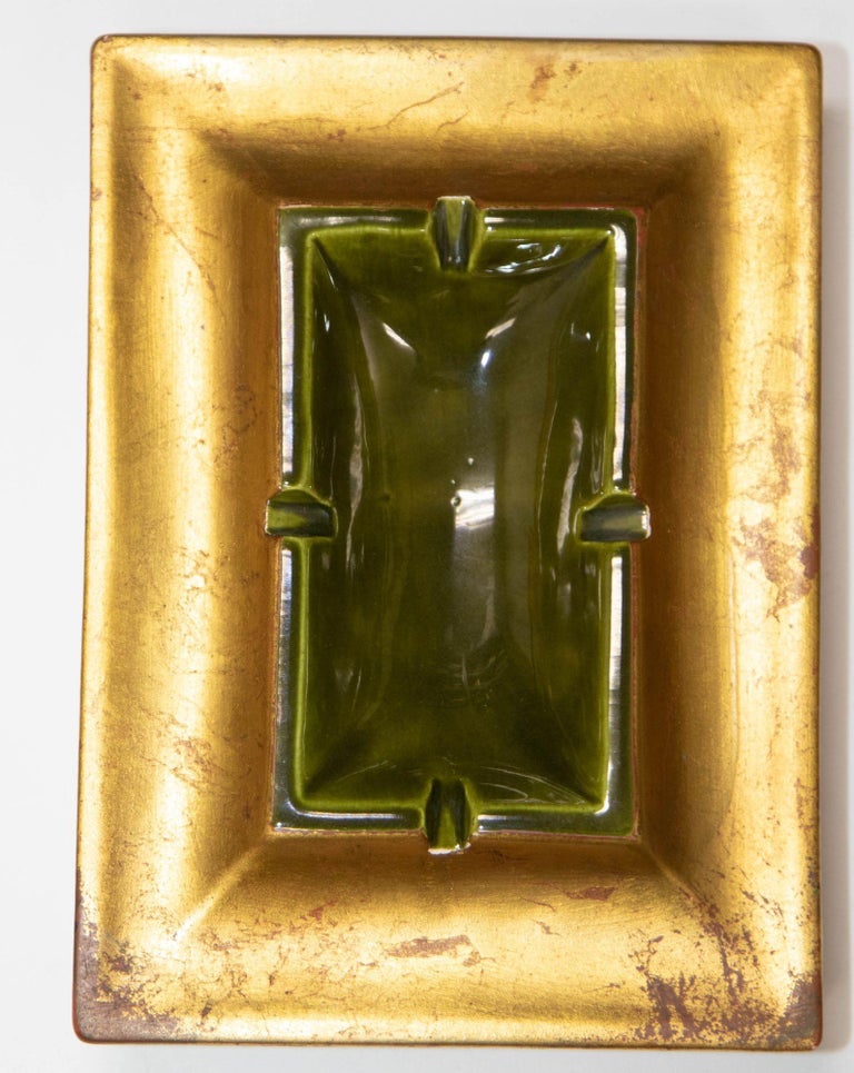 Vintage Midcentury Freeman McFarlin Ceramic Ashtray California USA